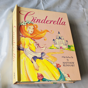 ★Little Simon｜Cinderella:A Pop-Up Fairy Tale シンデレラ洋書版｜絵： マシュー・ラインハート｜2005年｜飛び出す絵本