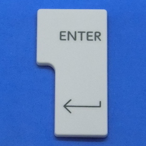 キーボード キートップ ENTER 18mm 白消 パソコン 東芝 dynabook ダイナブック ボタン スイッチ PC部品