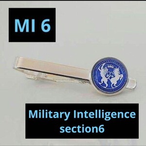 イギリス秘密情報部　MI 6 　ネクタイピン