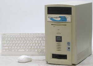 SOTEC Micro PC STATION 400b ■ Celeron-400MHz/CDROM/ISAバス搭載/希少OS/動作確認済/Windows98SE デスクトップ