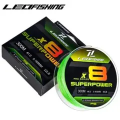 LEOFISHING スーパーパワー編組釣り糸X8PE編 組ワイヤー 海水淡水用