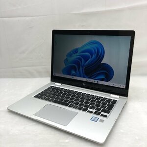 タッチパネル 2in1 Windows11 HP EliteBook x360 1030 G2 1PM70PA#ABJ Core i5-7200U メモリ8GB NVMe SSD256GB 13.3インチ T012577