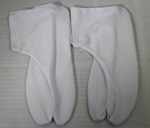 16 00545 ☆[キョウエツ] 足袋 ストレッチ 足袋カバー 白 滑り止め付き メンズ (27-28cm)【アウトレット品】