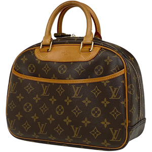 ルイ・ヴィトン Louis Vuitton トゥルーヴィル ボストンバッグ 手提げ ハンドバッグ モノグラム ブラウン M42228 レディース 【中古】