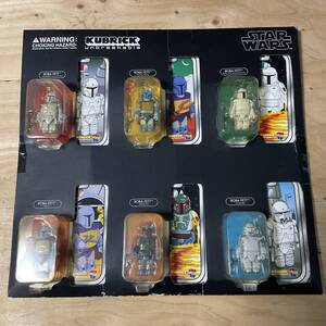 ★激レア1,000個限定★ STAR WARS KUBRICK BOBA FETT COLLECTION SET OF 6pcs. COLLECTORS EDITION MEDICOM TOY EXHIBITION 