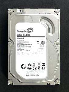 【送料無料】 ★ 2TB ★　ST2000VM003 / Seagate　【使用時間： 5 ｈ】 新品同様　3.5インチ AVコマンド対応　ST2000VM003-1CT164 FW:SC23