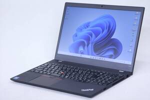 1円～ Corei7 16Gメモリ Windows11 NVIDIA T500 11世代 バッテリー良好 Lenovo ThinkPad P15s Gen2 i7-1165G7 RAM16GB SSD256GB 15.6FHD