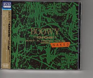 Blu-spec CD2！BOOWY [“GIGS JUST A HERO TOUR 1986 NAKED] BOWY ボーイ