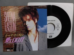 中古 7EP レコード / EMS-17590 / Sheena Easton シーナイーストン Do It For Love 恋はDO IT / 1985 プロモ盤 美盤