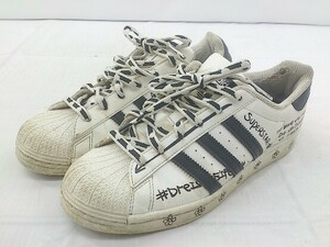 ◇ adidas アディダス SUPERSTAR GV9804 スニーカー シューズ サイズ24cm ホワイト ブラック レディース P