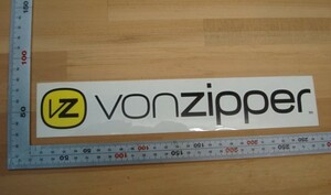 新品VONZIPPER(ボンジッパー)ロゴ＆マークステッカー 中