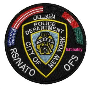 NYPD ニューヨーク市警 RS/NATO ワッペン
