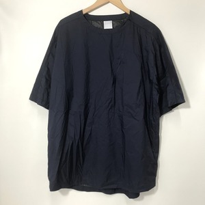 DAIWA PACKABLE T-SHIRTS Tシャツ DE-075-6023EX 撥水 ストレッチ 薄手 無地 半袖 カットソー XLサイズ ネイビー ダイワ トップス A10389◆