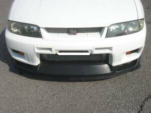 ★日産　R33GT-R　後期用　★FRP黒　ちびリップ　【新品】