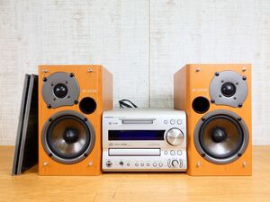 (RS-12) ONKYO オンキョー CD/MDチューナーアンプ FR-X7A / スピーカー D-SX7A ミニコンポ オーディオ機器＠120(1)