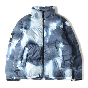 Supreme シュプリーム 21AW THE NORTH FACE ブリーチド デニム プリント ヌプシ ダウン ジャケット Bleached Denim Print Nuptse Jacket