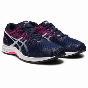 美品 asics ライトレーサー 4 24.5cm 24.0 紺 ネイビー ランニングシューズ アシックス LYTERACER 1012B192 即決