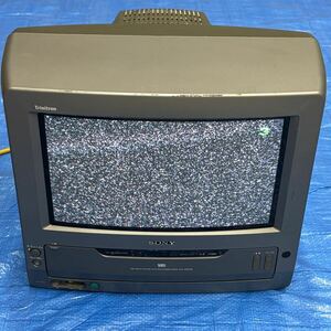 通電確認済★1995年頃 SONY トリニトロンカラーテレビデオ KV-16VW1 レトロ 家電 ヴィンテージ