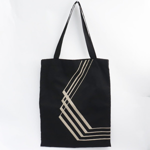 RICK OWENS DRKSHDW 刺繍トートバッグ ブラック リックオウエンスダークシャドウ バック 鞄 カバン エコ tote bag