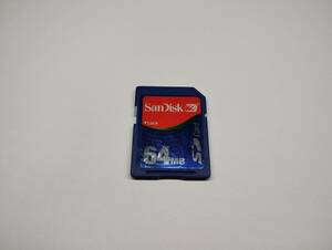 64MB　メガバイト　SanDisk　SDカード　メモリーカード