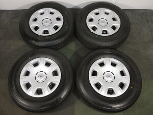 激安　未使用品　200系ハイエース　純正15インチスチールホイールタイヤSET　ブリジストン　RD613　195/80R15　24年製　売り切り