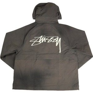 STUSSY ステューシー 24AW BEACH SHELL WAVE DYE BLACK ジャケット 黒 Size 【M】 【新古品・未使用品】 20802087