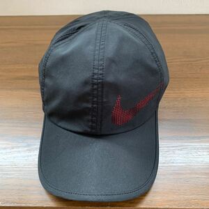 ナイキ NIKE Dri-FIT キャップ 帽子 ドライフィット ブラック 黒 キッズkids FEATHERLIGHT CAP