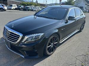 車検満タン可 メルセデスAMG S63 ロング シャーファーPKG ダイナミックPKG ヤナセ整備 下取り ローン 05162839