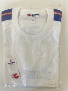 【新品タグ付き】ギャレックス Galax G-6206 体操服 半袖Tシャツ サイズ:M ホワイト×ロイヤルブルー