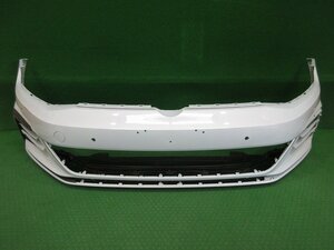 VW/フォルクスワーゲン ゴルフ7 GTI AU系 純正 フロントバンパー 5G0 807 221 L パール白系 5G0807221L