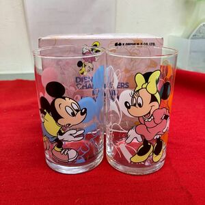 【ディズニー ミッキー&ミニー ペアグラス④】Disney ガラス製 グッズ【B10-1④】0605+-