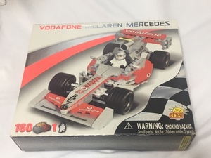 希少品 ☆ COBI ブロック ☆ F1 レーシングカー ☆ ボーダフォン マクラーレン メルセデス ☆ 新品・ダメージ箱(シール剥がれ)