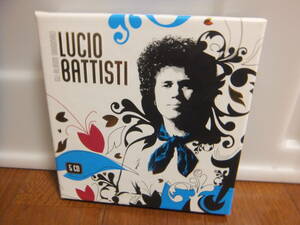 LUCIO BATTISTI　輸入盤紙ジャケット　5CD-BOX