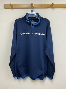 UNDER ARMOUR MSC1415 ネービー×ブルー　サイズM(身長167〜173cm 胸囲89〜95cm)