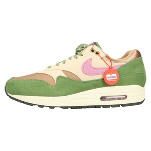 NIKE ナイキ AIR MAX 1 NH TREELINE DR9773-300 エア マックス ツリーライン ローカットスニーカー グリーン US8/26cm