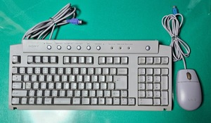 SONY VAIO(ソニー バイオ)　PS/2キーボード＆マウス PCVA-KB1P/JB ジャンク　現状品