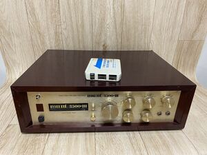 SOLID STATE PRE MAIN AMPLIFIER munt 3500III通電確認済み / 動作未確認 / 現状品 / ジャンク品