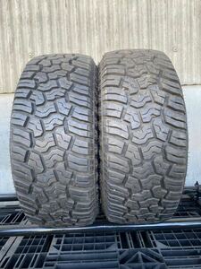 A5823 送料無料☆深溝美品☆YOKOHAMA GEOLANDAR XーAT LT285/60R18 122/119Q 10P.R 2本価格　2021年製