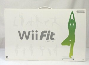 ☆☆Nintendo 任天堂 ニンテンドー　Wii Fit　ウィーフィット　ゲームソフト　バランスwiiボード 同梱　RVL-021　シロ☆未使用品