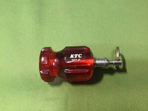 KTC ドライバーグリップ　キーホルダー　レッド