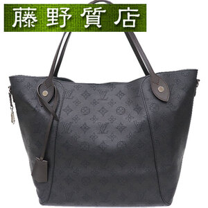 ルイヴィトン LOUIS VUITTON マヒナ ヒナ MM トートバッグ ショルダー M54354 シルバー金具 8366