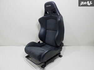 三菱純正 RECARO レカロ CZ4A ランサーエボリューション10 ランエボ10 ハーフレザー セミバケット シート 左 左側 助手席側 棚2I5