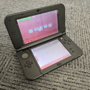 〇B034-K50-1362◎ new ニンテンドー 3DS LL ブラック Nintendo RED-101 任天堂 通電OK