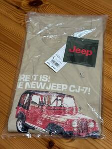 ユニクロ　ジープ　CJ-7 UNIQLO JEEP Tシャツ　Lサイズ　未開封未使用