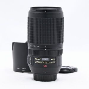 [新品級] Nikon AF-S VR NIKKOR 70-300mm f/4.5-5.6G IF-ED フルサイズ対応 #1035