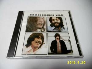 THE BEATLES/LET IT BE SESSIONS VOLⅡ 希少 ビートルズ