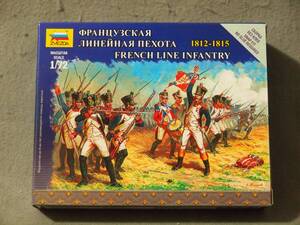 1/72 フランス 戦列歩兵 1812~1815 ZVEZDA