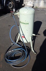 *日立 HITACHI トキコ ベビコン用 空気タンク 最高使用圧力10.7kg/cm2 容量38L エアータンク サブタンク 補助タンク エアー コンプレッサー