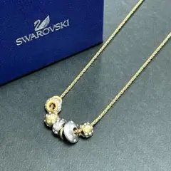 SWAROVSKI/スワロフスキー/ネックレス/ペンダント/ゴールド