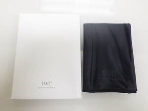 IWC 純正クリーニングクロス ブラック　2点　№2876